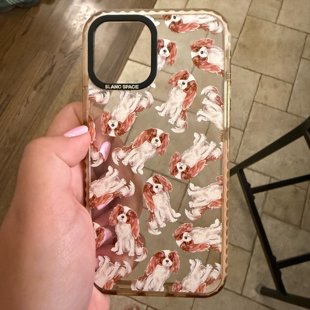 Cavalier king charles spaniel iphone 12 case